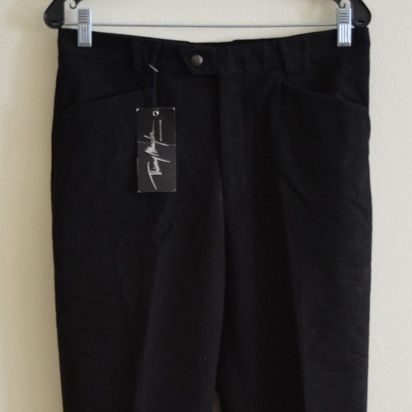 Thierry Mugler Other - Thierry Mugler Mens Black Cotton Pants 32